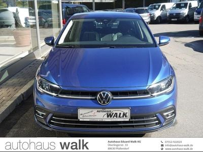 Usata VW Polo Style 95 CV (69 kW) 2022 Blu Utilitaria