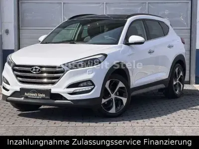 Gebraucht Hyundai Tucson Premium 177 PS (130 kW) 2018 Weiß SUV