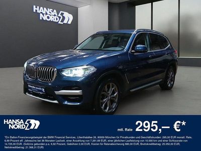 Usata BMW X3 xLine 190 CV (139 kW) 2021 Blu SUV