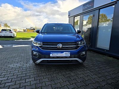 Reef blue metallic Gebraucht 2021 VW T-Cross Style SUV | 15.460 €