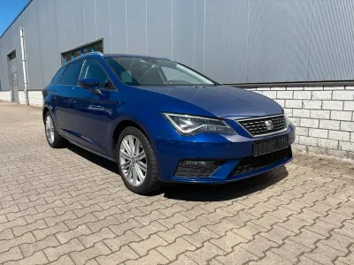 Używany Seat Leon ST XCELLENCE 116 KM (85 kW) 2018 Niebieski Kombi