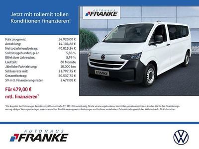 Neu VW T7 150 PS (110 kW) 2025 Weiß Van