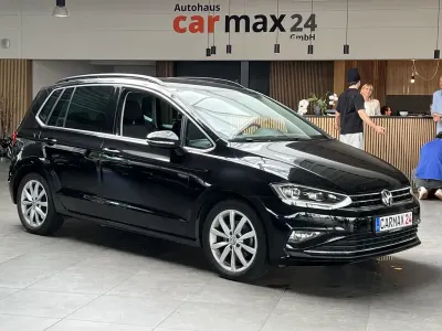 Gebraucht VW Golf Sportsvan Highline 131 PS (96 kW) 2018 Schwarz Van / Kleinbus