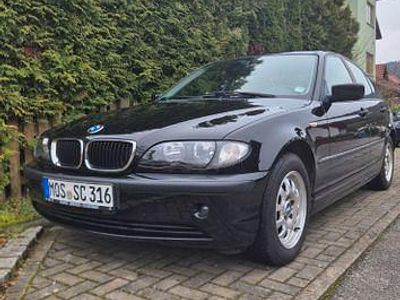 Schwarz Gebraucht 2004 BMW 316 Limousine | 1.950 € (Fairer Preis)