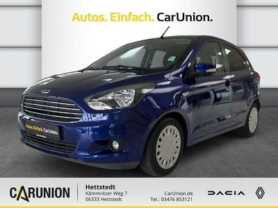 Gebraucht Ford Ka Cool & Sound Edition 86 PS (63 kW) 2018 Deep impact blue (metallic) Limousine