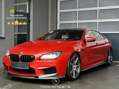 Begagnad BMW M6 Performance 560 HK (411 kW) 2013 Orange Sportkupé