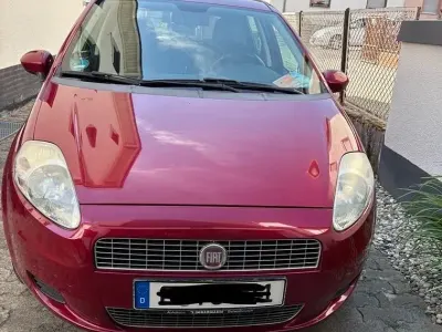 Gebraucht Fiat Punto Active 77 PS (56 kW) 2009 Rot Kleinwagen