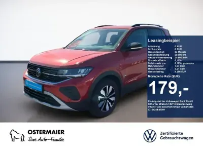 Second-hand VW T-Cross Goal 116 CP (85 kW) 2024 Roșu SUV