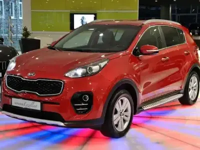 Gebraucht Kia Sportage DREAM-TEAM Edition 132 PS (97 kW) 2018 Rot SUV
