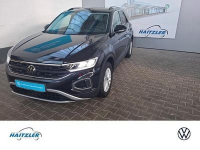 Gebraucht VW T-Roc Life 110 PS (80 kW) 2023 Schwarz SUV