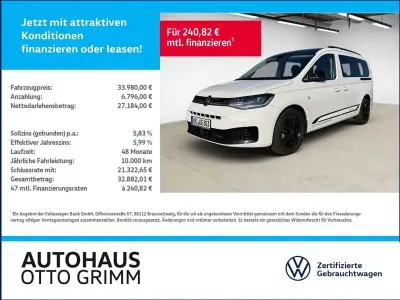 Gebraucht VW Caddy Maxi Edition 116 PS (85 kW) 2025 Weiß Van / Kleinbus