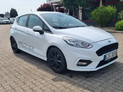 Gebraucht Ford Fiesta ST-Line 86 PS (63 kW) 2018 Weiß Kleinwagen