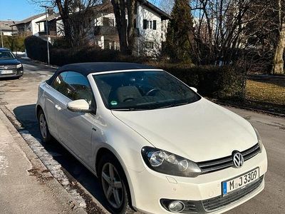 Weiß Gebraucht 2015 VW Golf Cabriolet Cabrio | 12.500 € (Fairer Preis)
