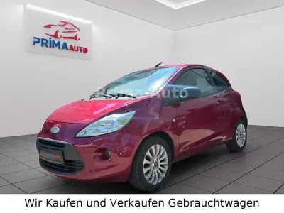 Gebraucht Ford Ka Titanium 69 PS (50 kW) 2009 Rot Kleinwagen
