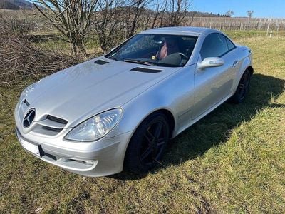 Gebraucht Mercedes SLK200 163 PS (119 kW) 2005 Silber Cabrio