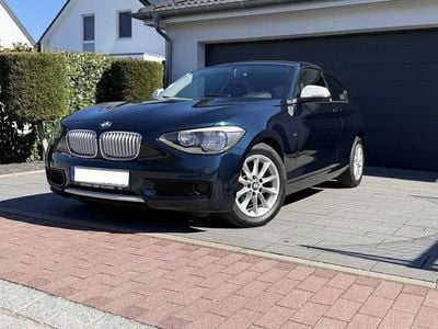 Usata BMW 116 Urban Line 136 CV (100 kW) 2014 Blu Utilitaria