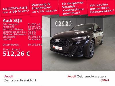 Usata Audi SQ5 Ambiente 341 CV (250 kW) 2022 Nero SUV