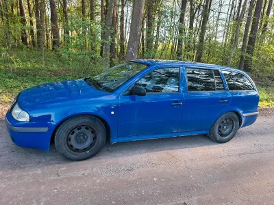 Brugt Skoda Octavia 75 HK (55 kW) 2003 Blå Stationcar