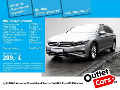 Gebraucht VW Passat Business 150 PS (110 kW) 2021 Silber Kombi
