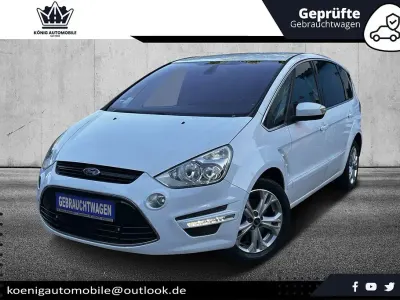 Gebraucht Ford S-MAX Titanium 203 PS (149 kW) 2012 Weiß Van / Kleinbus