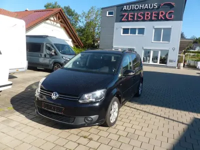 Gebraucht VW Touran Match 140 PS (102 kW) 2013 Schwarz Van / Kleinbus