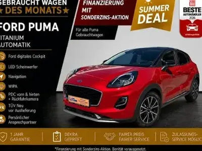 Gebraucht Ford Puma Titanium 125 PS (91 kW) 2022 Rot SUV