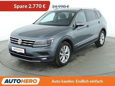 Usata VW Tiguan Allspace Highline 179 CV (131 kW) 2018 Grigio SUV