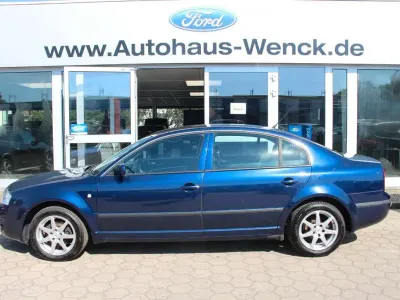 Gebraucht Skoda Superb 116 PS (85 kW) 2003 Blau Limousine