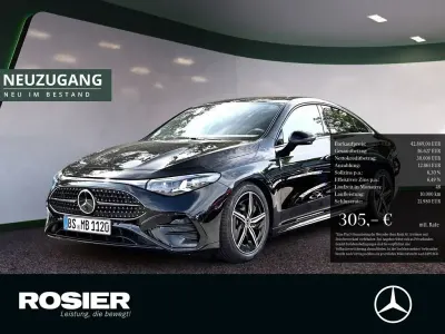 Gebraucht Mercedes CLA180 AMG line 136 PS (100 kW) 2026 Schwarz / nachtschwarz Limousine