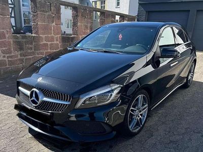 Gebraucht Mercedes A200 AMG line 156 PS (114 kW) 2016 Schwarz Kleinwagen