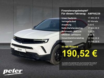 Gebraucht Opel Mokka-e GS Line 100 kW (136 PS) 2022 Weiß SUV