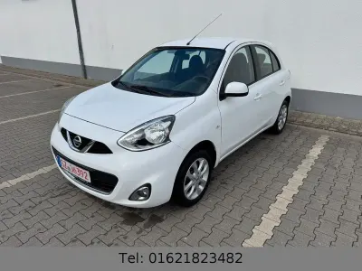 Gebraucht Nissan Micra Acenta 80 PS (58 kW) 2017 Weiß Kleinwagen