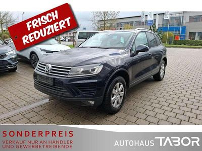 Gebraucht VW Touareg Terrain Tech 262 PS (192 kW) 2016 Moonlight blue SUV