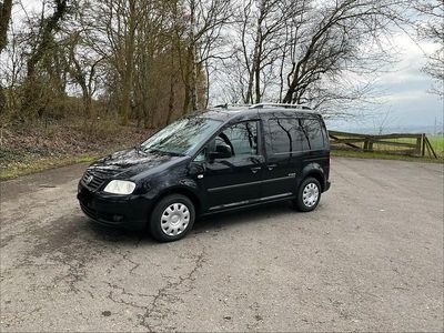Second-hand VW Caddy Style 75 CP (55 kW) 2009 Negru Monovolum