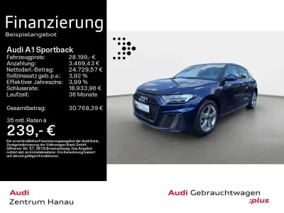 Gebraucht Audi A1 Sportback S-Line 150 PS (110 kW) 2025 Navarrablau metallic Kleinwagen