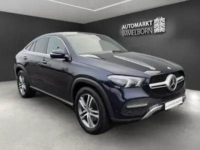 Second-hand Mercedes GLE350 320 CP (235 kW) 2022 Albastru Coupe
