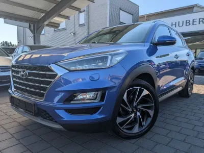 Gebraucht Hyundai Tucson 136 PS (100 kW) 2019 Blau SUV