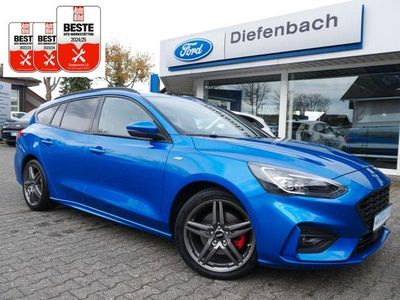Brugt Ford Focus ST-Line X 182 HK (133 kW) 2020 Blå Stationcar