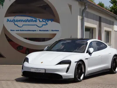 Gebraucht Porsche Taycan Turbo S 559 kW (761 PS) 2022 Weiß Limousine