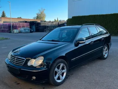 Brugt Mercedes C200 122 HK (89 kW) 2004 Sort Stationcar