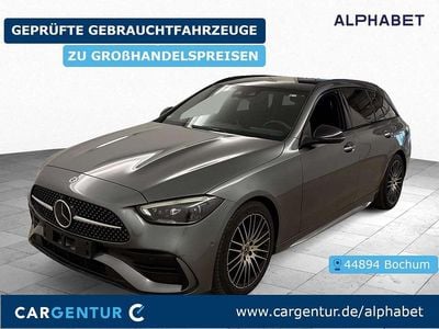 Gebraucht Mercedes C220 AMG line 197 PS (144 kW) 2023 Selenitgrau Kombi