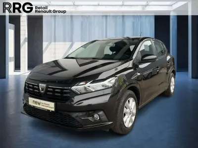Brugt Dacia Sandero Comfort 101 HK (74 kW) 2022 Sort Sedan