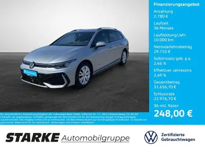 Gebraucht VW Golf VIII R-line 150 PS (110 kW) 2025 Silber (oyster silver metallic) Kombi