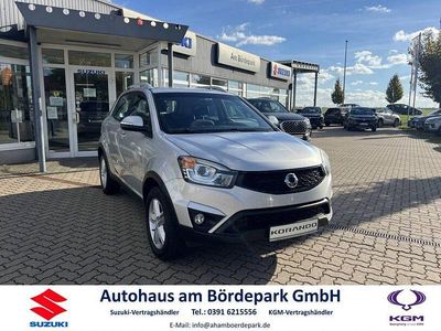 Gebraucht Ssangyong (KGM) Korando Quartz 150 PS (110 kW) 2015 Silent silver metallic SUV