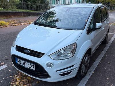 Gebraucht Ford S-MAX Titanium 163 PS (119 kW) 2013 Weiß Van / Kleinbus