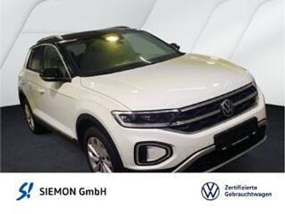 Gebraucht VW T-Roc Style 150 PS (110 kW) 2024 Weiss SUV