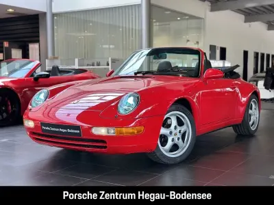 Gebraucht Porsche 911 Carrera Cabriolet 272 PS (200 kW) 1995 Indischrot Cabrio