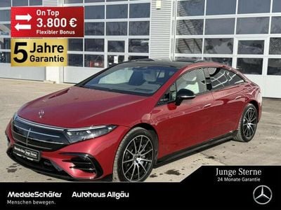 Gebraucht Mercedes EQS580 AMG 400 kW (544 PS) 2024 Manufaktur lack manufaktur patagonienrot (metallic) Limousine