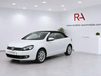 Gebraucht VW Golf Cabriolet Comfortline 105 PS (77 kW) 2014 Pure white Cabrio
