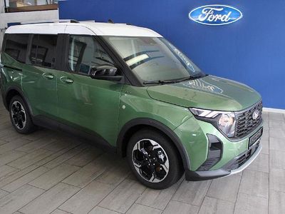 Neu Ford Tourneo Courier Active 125 PS (91 kW) 2025 Grün Van / Kleinbus